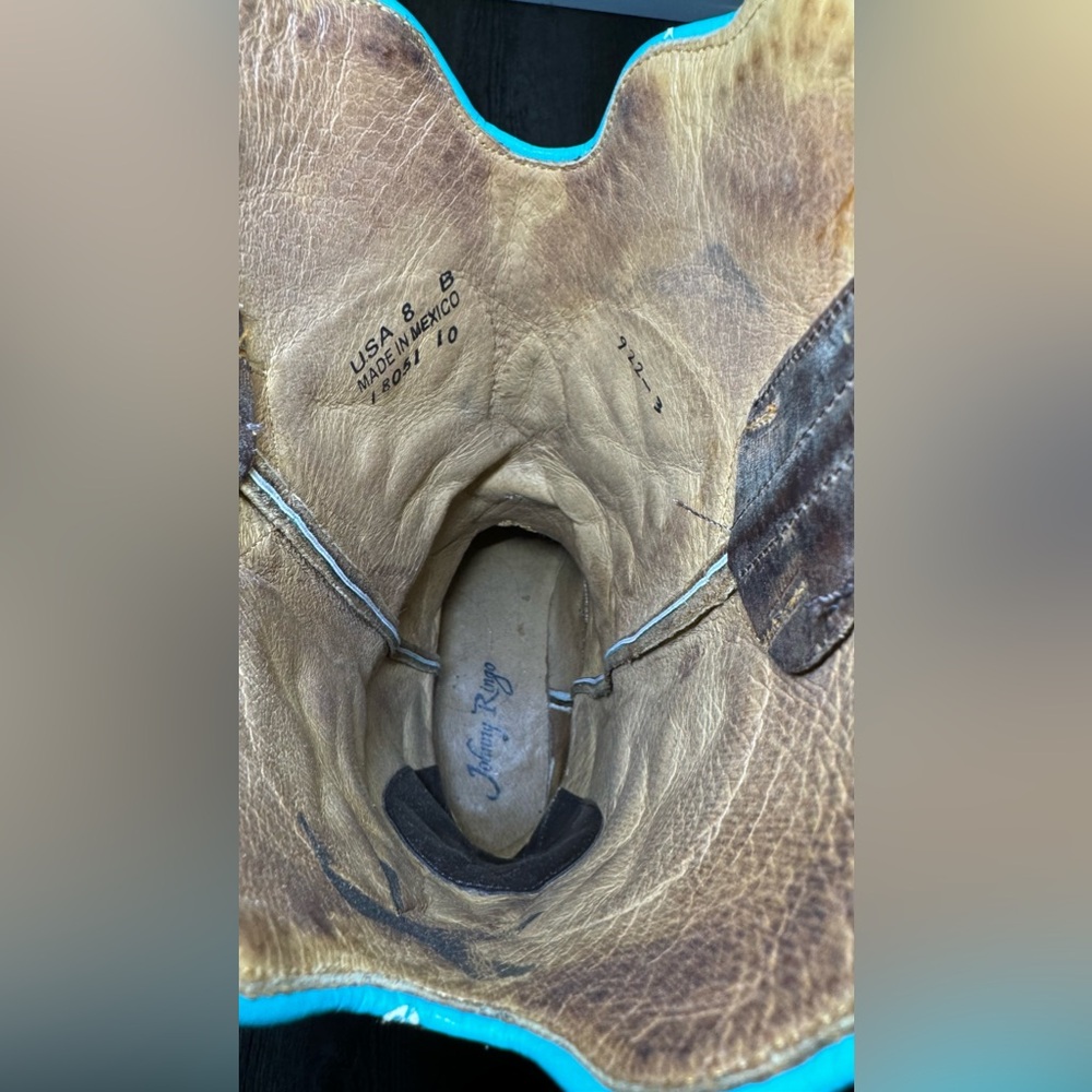 Johnny Ringo women’s Boots. Teal. Size 8 - Picture 6 of 12